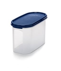 Signoraware Oval Plastic Container Set, Set of 4, 1.1 Litres, Blue - Image 2