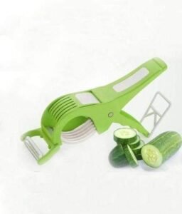 Ganesh Stainless Steel Plastic Veg Cutter or Vegetable Chopper (Colour May Vary) - Image 2