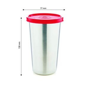 SignoraWare Stainless Steel Tumbler, Pink - Image 2