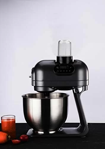 Hafele Klara - The Kitchen Machine Multifunctional Blender with 5.5L Mixing Bowl, 3 Mixing Attachments, 1.2 Litre Blender, Vegetable Slicer (3 Attachments), Optional Meat Mincer Attachment - 1000 Watt - Image 4