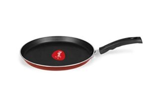 Pigeon by Stovekraft Basics Induction Base Non-Stick Aluminium Cookware Set, Terracotta Brown - Image 10