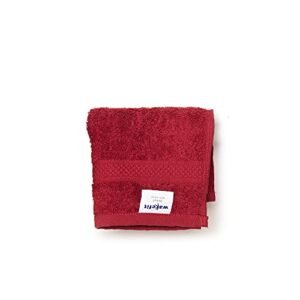 Wakefit Terry 100% Cotton 6 Piece Towel Set, 500 GSM, 2 Bath, 2 Hand and 2 Face Towels (Chilli Pepper, Navy Blue) - Image 4