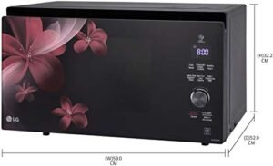 LG 32 L All in One Charcoal Convection Microwave Oven (MJEN326PK, Black, With Starter Kit) - Image 2