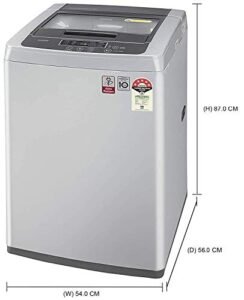 LG 6.5 Kg 5 Star Smart Inverter Fully-Automatic Top Loading Washing Machine (T65SKSF4Z, Middle Free Silver) - Image 2