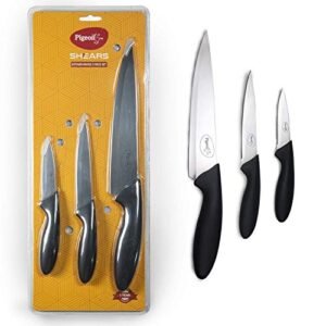 Pigeon by Stovekraft Stainless Steel Kitchen Knives Set, 3-Pieces, Multicolour - Image 2