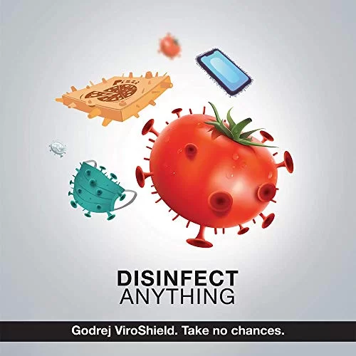 Godrej ViroShield 4.0-30L UV-C Disinfecting Device | Kills 99%+ Viruses in 2-6 mins | Certified by ICMR Empanelled Lab for UV-C Irradiance | 100% UV Leak proof | SD VIROSHIELD 30UV 4BRMO WT M - Image 8