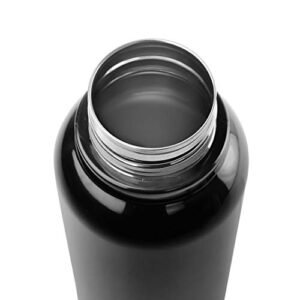 Cello Puro Steel-X Benz Water Bottle with Inner Steel and Outer Plastic , 900 ml (Black) - Image 8