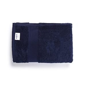 Wakefit Terry 100% Cotton 6 Piece Towel Set, 500 GSM, 2 Bath, 2 Hand and 2 Face Towels (Chilli Pepper, Navy Blue) - Image 7