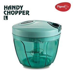 Pigeon Plastic Handy And Compact Chopper With 3 Blades, Green - Image 2