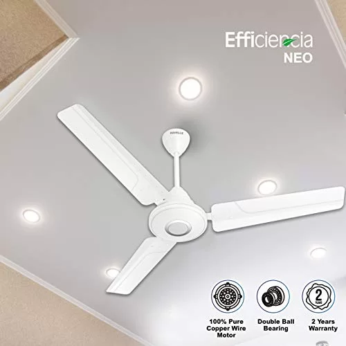 Havells Efficiencia Neo 1200mm BLDC Motor with remote Ceiling Fan (Elegant White) - Image 10