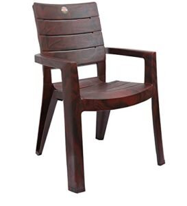 Cello Plastic Jordan Chair (Brown) - Image 3