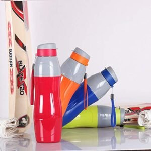 Cello Puro Plastic Sports Water Bottle, 900 ml(Red) - Image 2