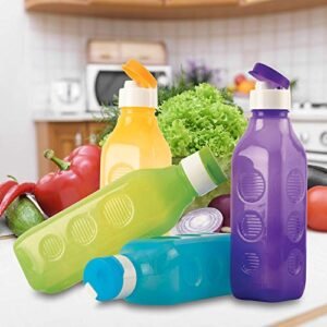 Oliveware Premium PP Water Bottle | SUPERIYA Range | Multi - Pack of 3 | 1 Litre Bottle | Better Grip | 1000 Ml Capacity | for Home & Office Use - Image 4