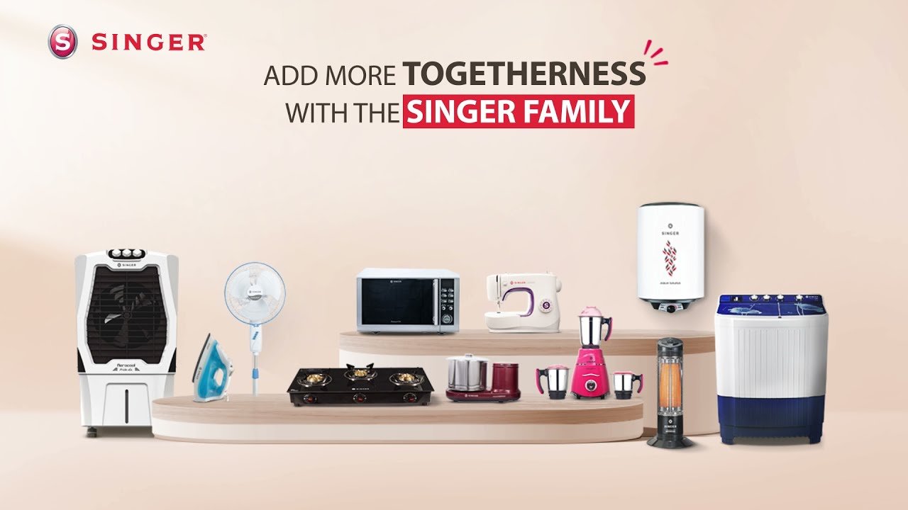 “Singer” Home Appliances Brand Page | Singer Home Appliances Product Catalogue