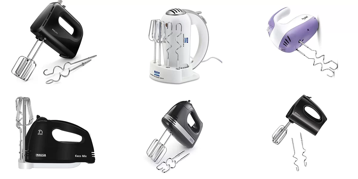 Electrical Hand Mixer, Egg Beater, Cake Beater , Beating Cream with 2  Stainless Steel Beaters