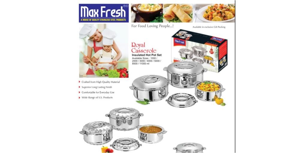 max fresh stainless steel