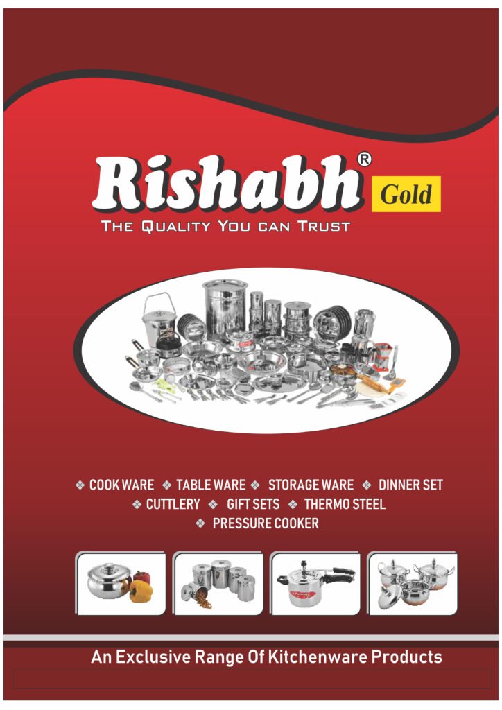 Rishabh Gold Steel