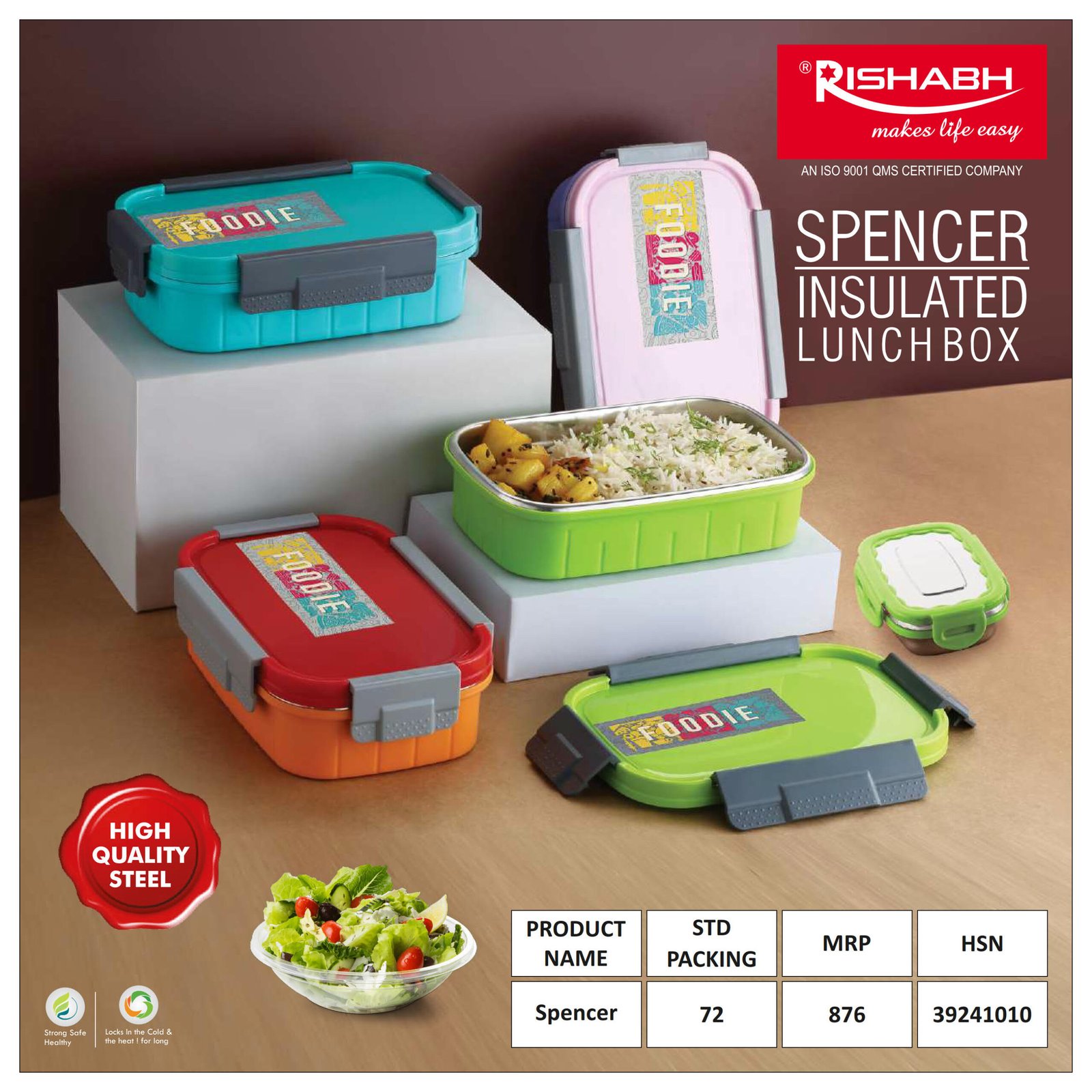 Rishabh Lunch Box
