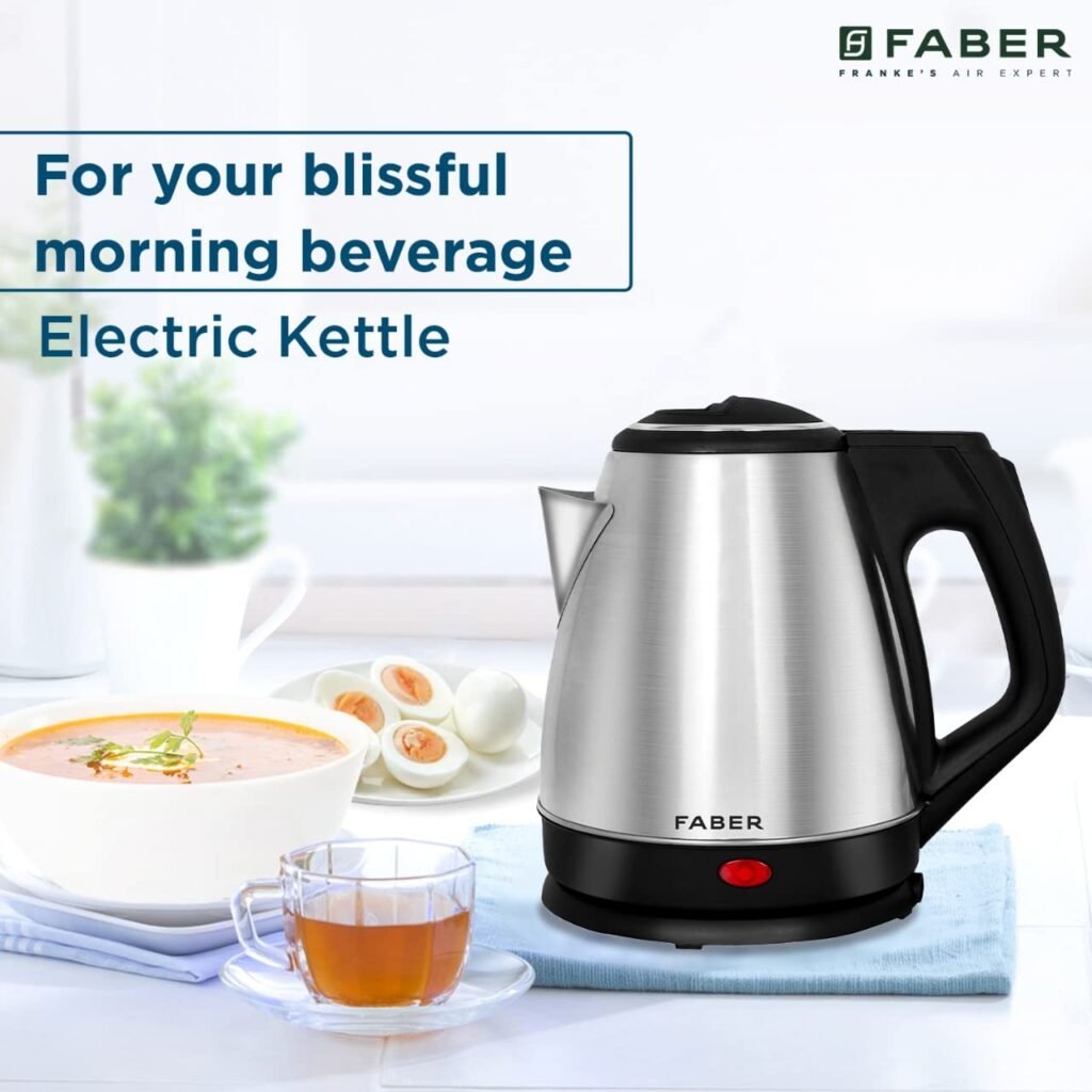 Faber Electric Kettle with Stainless Steel Body