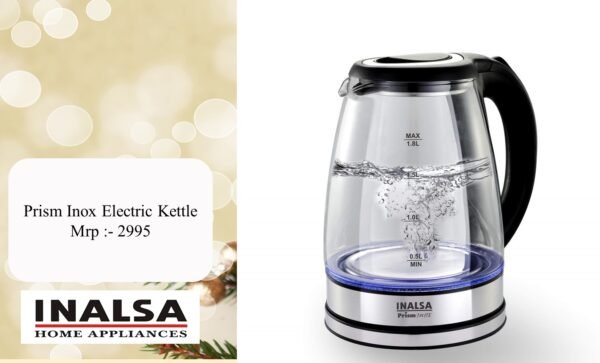 Inalsa Prism Inox Electric Kettle